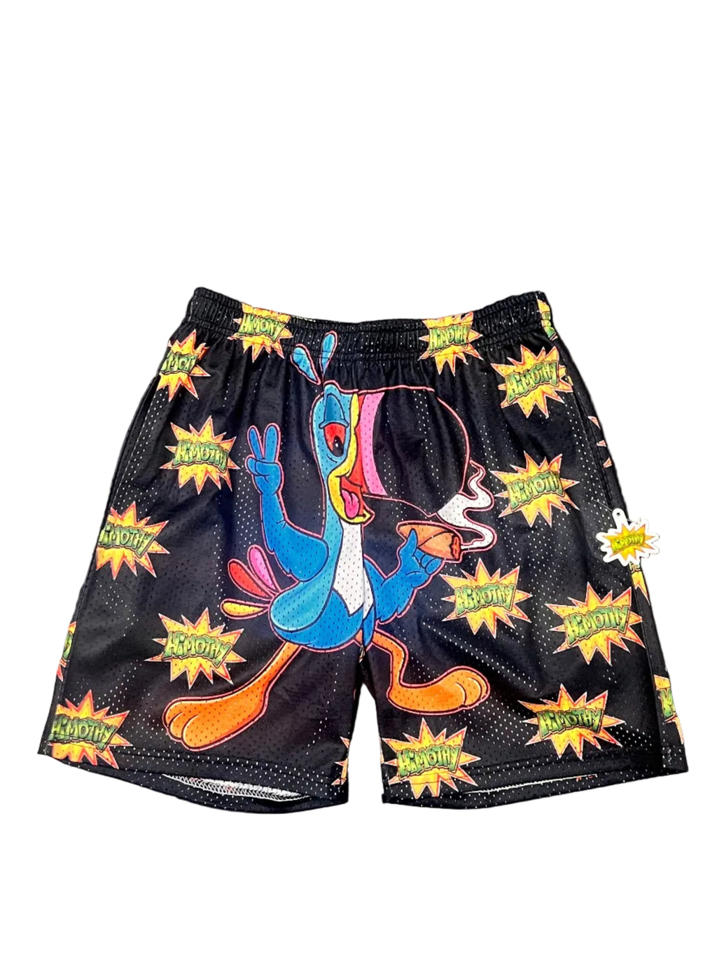 Hoochie Mesh Shorts Birds