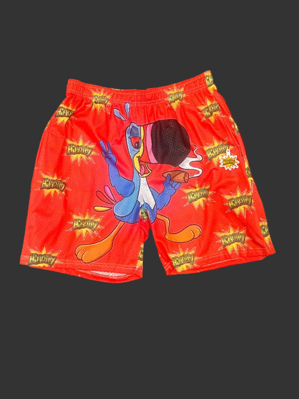 Hoochie Mesh Shorts Birds